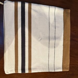 Striped pillow cover 20”